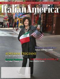 Author Adriana Trigiani on the cover of Fall 2012 Issue of Italian America. 