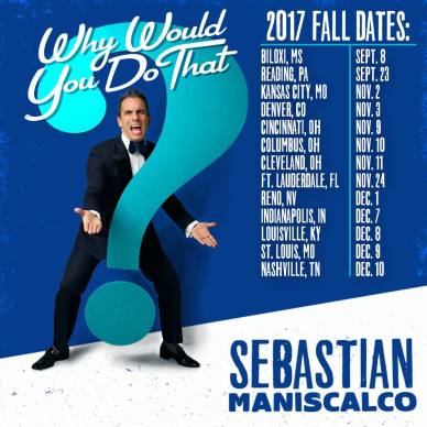 Sebastian Maniscalco - Fall Tour